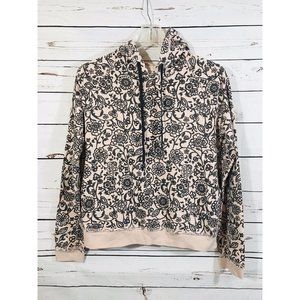 Aeropostale Juniors  Womens Jacket Sz S Small Hoodie Coat Pullover Pink Gray